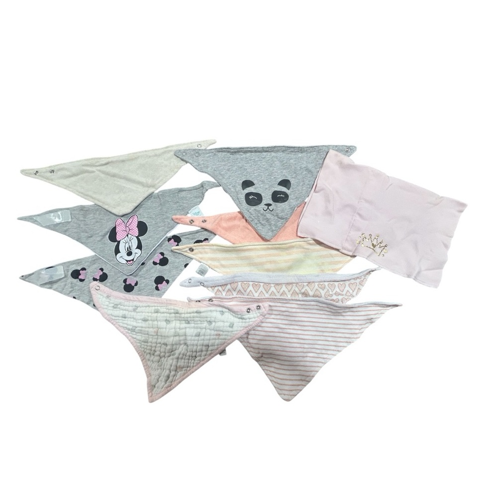 Assorted Baby Bandana Bibs Set